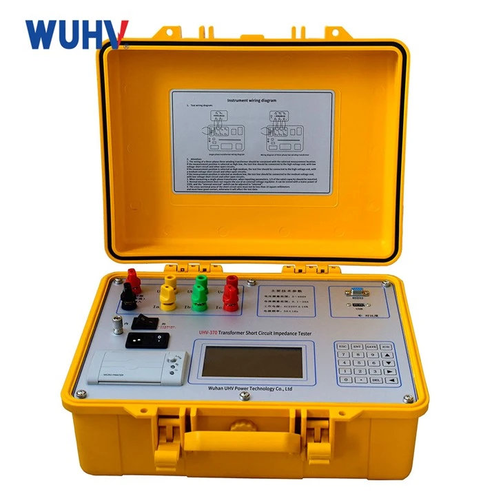 Transformer Short Circuit Impedance Tester